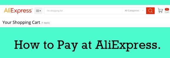 How to pay at AliExpress